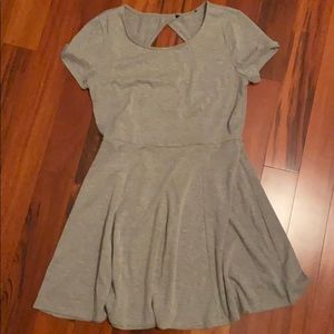 grey minidress